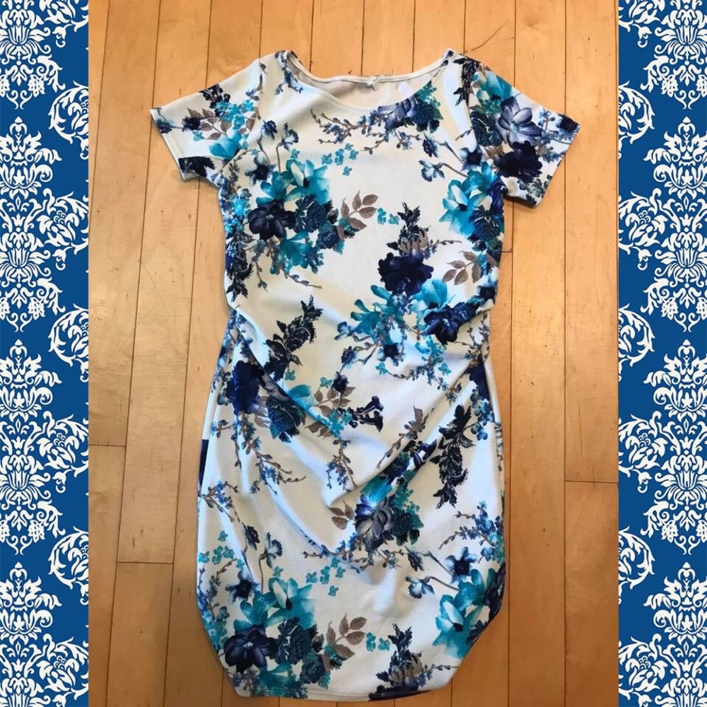 Pink Blush Maternity Dress